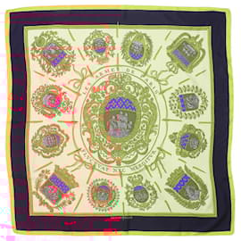 Hermès-Multicoloured Flvctvat nec mergitvr silk scarf-Multiple colors