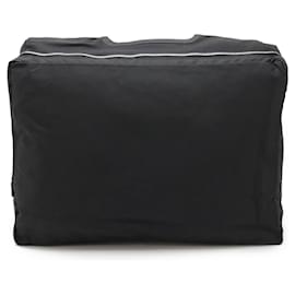 Hermès-Hermes Black Canvas and Leather Briefcase-Black