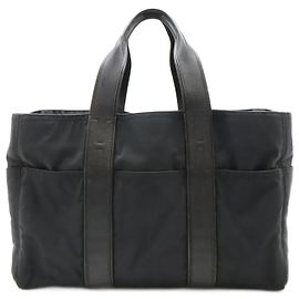 Hermès Borsa tote Hermes Acapulco MM Nero