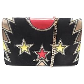 Givenchy-NEW GIVENCHY PANDORA STAR PATCH MINI BAG WITH STRAP WOC-Multiple colors