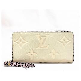 Louis Vuitton-Louis Vuitton Monogram Empreinte Zippy Wallet-Brown