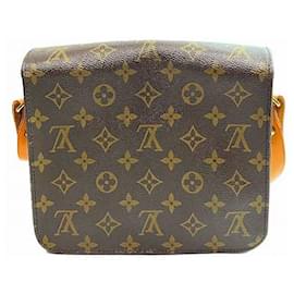 Louis Vuitton-Louis Vuitton Monogram Cartouchiere Bag-Brown