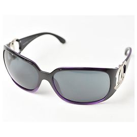 Chanel Sunglasses Polarized Purple