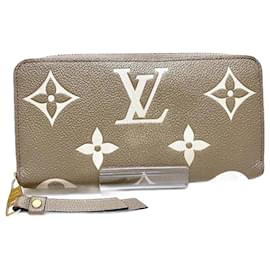 Louis Vuitton-Louis Vuitton Monogram Empreinte Zippy Wallet-Brown