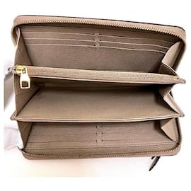 Louis Vuitton-Louis Vuitton Monogram Empreinte Zippy Wallet-Brown