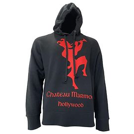 Sudadera Gucci Chateau Marmont en algodón negro Negro