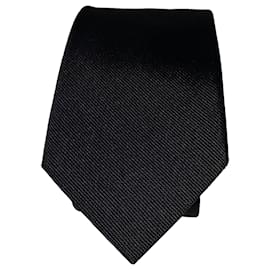 Gucci-Gucci Kingsnake Necktie in Black Silk-Black