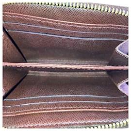Louis Vuitton-Louis Vuitton Damier Zippy Coin Purse-Brown