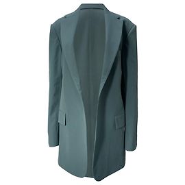 Oversized Blazer von Dries Van Noten aus türkisem Polyester Andere
