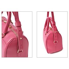 Yves Saint Laurent-Yves Saint Laurent Classic Baby Duffle Handbag-Pink