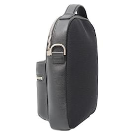 Christian Dior-Christian Dior Men's Atelier 2WAY Shoulder Bag Black-Black