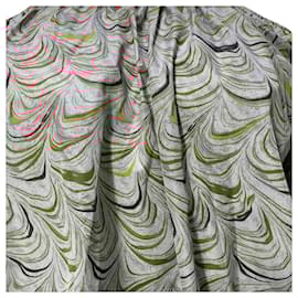 Ulla Johnson-Ulla Johnson Off Shoulder Top in Multicolor Silk-Multiple colors