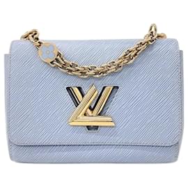 Louis Vuitton-Louis Vuitton Epi Twist Mm -Blue