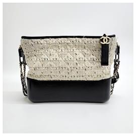 Chanel-Chanel Tweed Gabrielle Hobo Bag -Black