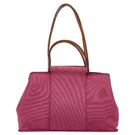 Hermès-Sac cabas Elan PM Hermes en cuir violet-Violet