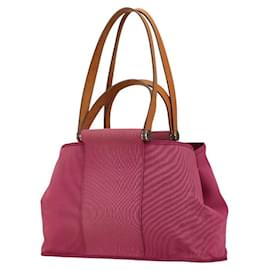 Hermès-Sac cabas Elan PM Hermes en cuir violet-Violet