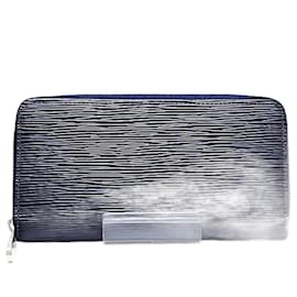 Louis Vuitton-Louis Vuitton Epi Leather Zippy Wallet-Blue