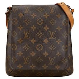 Louis Vuitton-Louis Vuitton Monogram Musette Salsa Handbag-Brown