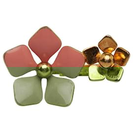 Fendi-Fendi Flower Blossom Ring Gold Pink-Golden,Metallic