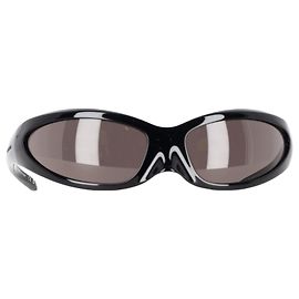 Balenciaga Skin Cat Sunglasses in Black Polyamide Black