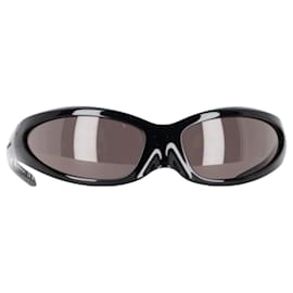 Balenciaga-Óculos de sol Balenciaga Skin Cat em poliamida preta-Preto