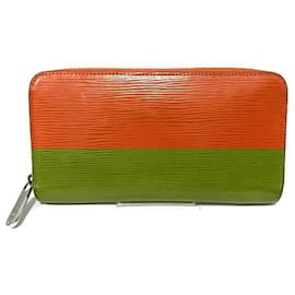 Louis Vuitton-Louis Vuitton Epi Leather Zippy Wallet-Orange