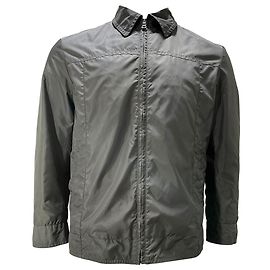 Vollzip-Jacke Boss von Hugo Boss aus grauem Polyester Grau