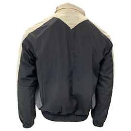 Kenzo-Kenzo Logo Sport Colourblock Track Jacket In Black Polyamide-Black