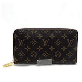 Louis Vuitton-Louis Vuitton Monogram Zippy Organizer Wallet-Brown