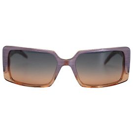 Chanel Gradient Sunglasses Plastic Purple