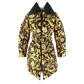 Damenmantel mit barocker Medusa-Schnalle von Versace Andere