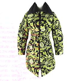 Versace-Versace Baroque Medusa Buckle Down Coat Women-Other