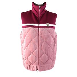 Moncler Women's Down Vest Pink S Pink