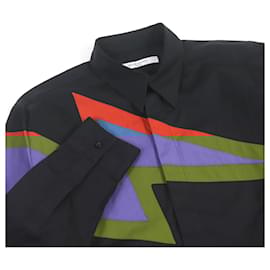 Givenchy-Givenchy Thunder Long Sleeve Shirt Black-Black