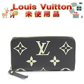Louis Vuitton-Louis Vuitton Zippy Wallet Bicolor Monogram M80481-Black