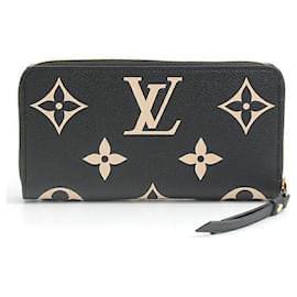 Louis Vuitton-Louis Vuitton Zippy Wallet Bicolor Monogram M80481-Black