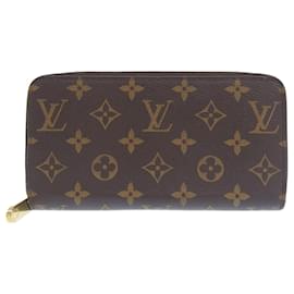 Louis Vuitton-Louis Vuitton Monogram Zippy Wallet M42616-Brown