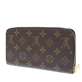 Louis Vuitton-Louis Vuitton Monogram Zippy Wallet M42616-Brown