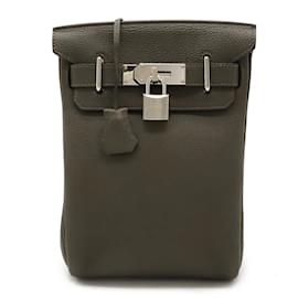 Hermès-Hermes Kelly Akkad PM Shoulder Bag-Light green