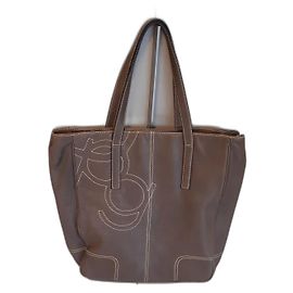 Purificacion Garcia Tote bag Brown Khaki