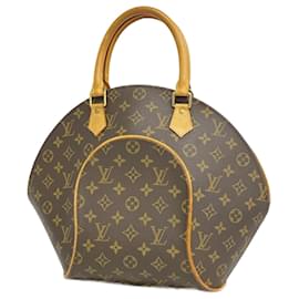 Louis Vuitton-Louis Vuitton Monogram Ellipse MM Handbag-Brown