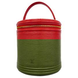 Louis Vuitton-Louis Vuitton Epi Cannes Handbag-Red