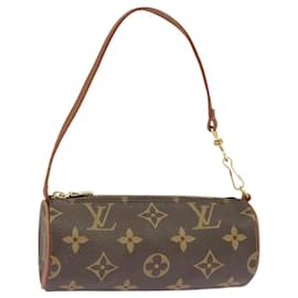 Louis Vuitton-LOUIS VUITTON Monogram Papillon Pouch LV Auth 98548-Monogram