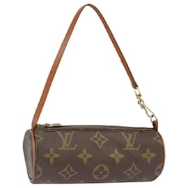 Louis Vuitton-LOUIS VUITTON Monogram Papillon Pouch LV Auth 98497-Monogram