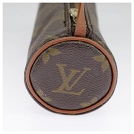 Louis Vuitton-LOUIS VUITTON Monogram Papillon Pouch LV Auth 98497-Monogram