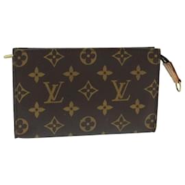 Louis Vuitton-LOUIS VUITTON Monogram Bucket PM Accessory Pouch LV Auth bs20033-Monogram