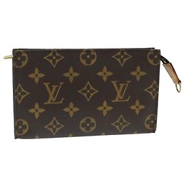 LOUIS VUITTON Monogram Bucket PM Accessory Pouch LV Auth bs20033 Monogram