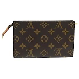 Louis Vuitton-LOUIS VUITTON Monogram Bucket PM Accessory Pouch LV Auth bs20033-Monogram
