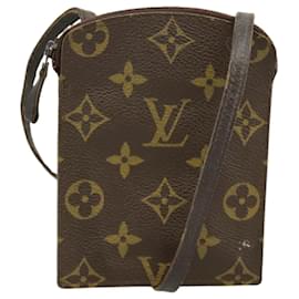 Louis Vuitton-LOUIS VUITTON Monogram Pochette Secret Accessory Pouch M45484 LV Auth 99095-Monogram