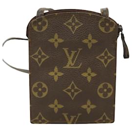 Louis Vuitton-LOUIS VUITTON Monogram Pochette Secret Accessory Pouch M45484 LV Auth 99095-Monogram